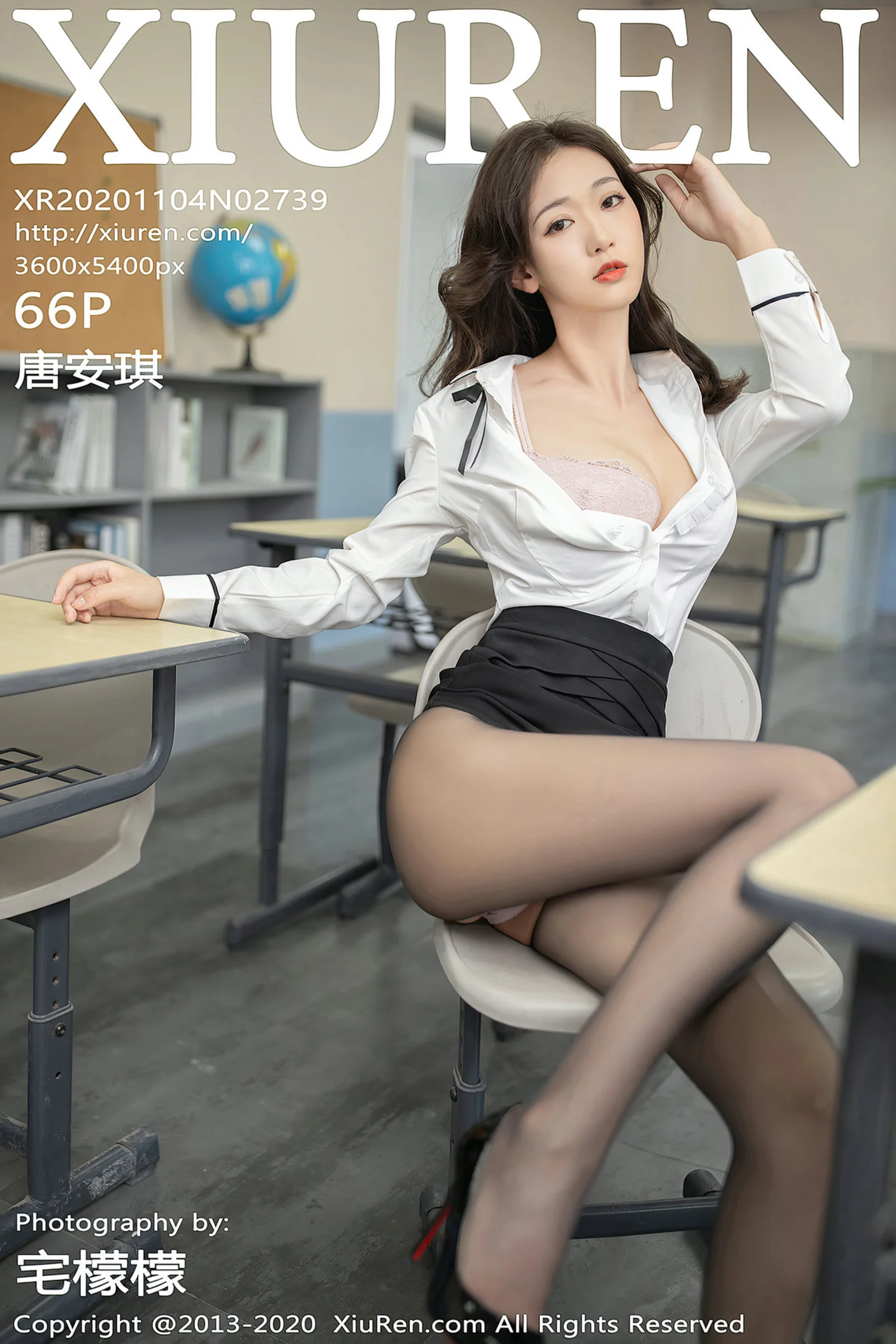 [XiuRen秀人网]No.2739_嫩模唐安琪唱诗班老师主题开档黑丝裤袜秀蕾丝内裤极致诱惑写真66P-秀人网 - XiuRen.Xyz